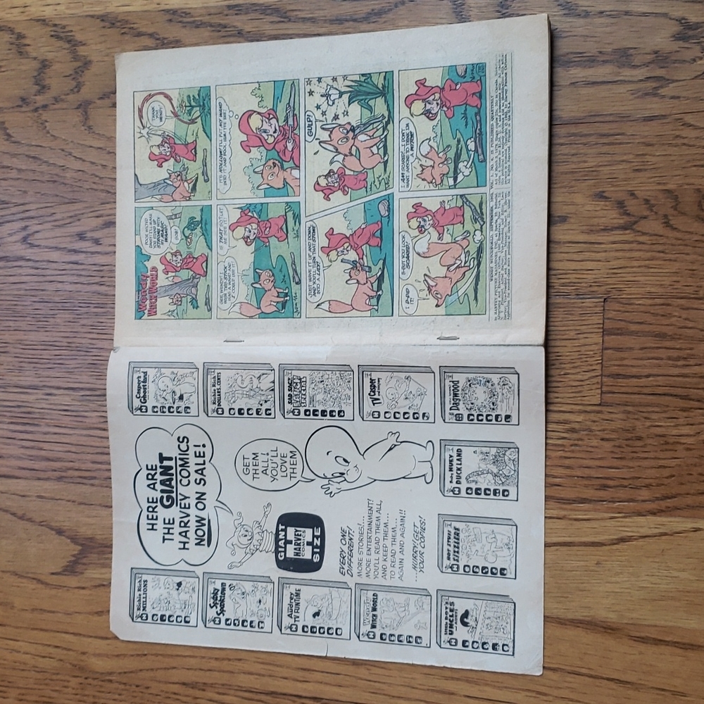 Vintage 60s Wendy Witch World Vol. 1 No. 6 Harvey Comics Comic Book - Picture 2 of 16
